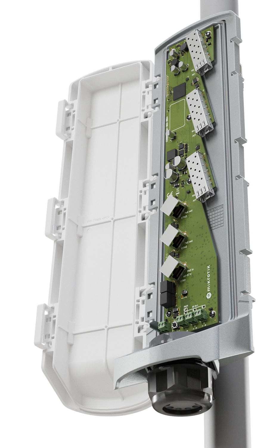 Новинка MikroTik GPERx6 — компактный уличный коммутатор